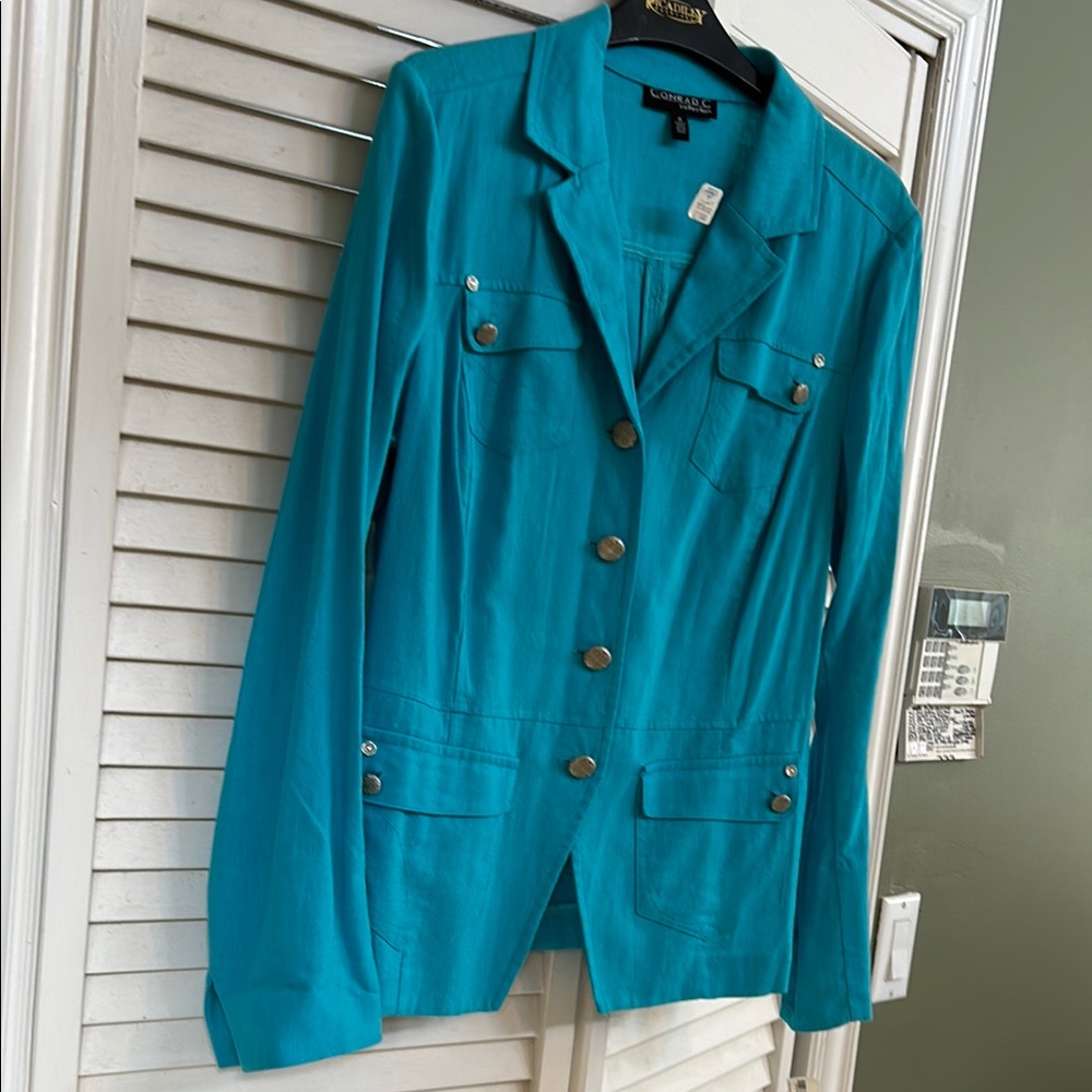 Coldwater Creek Women's Teal Jacket